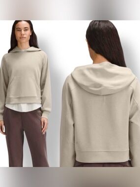 Lululemon Softstreme Hoodie in Riverstone Size 8